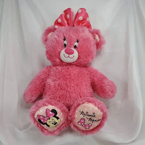 Build a Bear DISNEY MINNIE MOUSE PINK TEDDY BAB Paw Patch STUFFED ANIMAL PLUSH